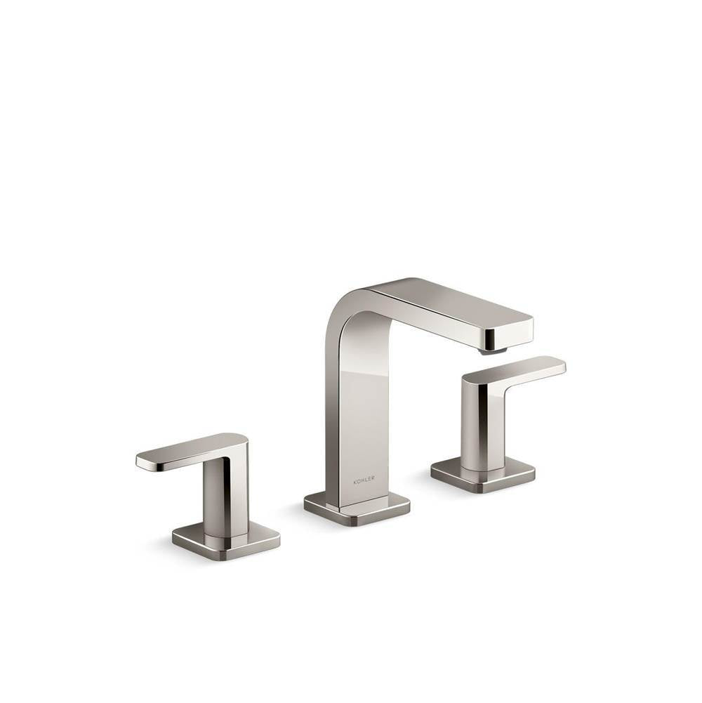 Parallel Widespread bathroom sink faucet, 1.0 gpm