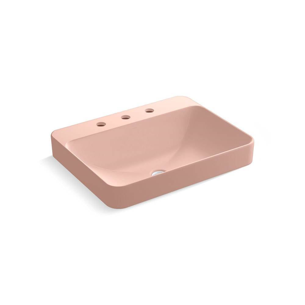 Vox 23" rectangular vessel bathroom sink