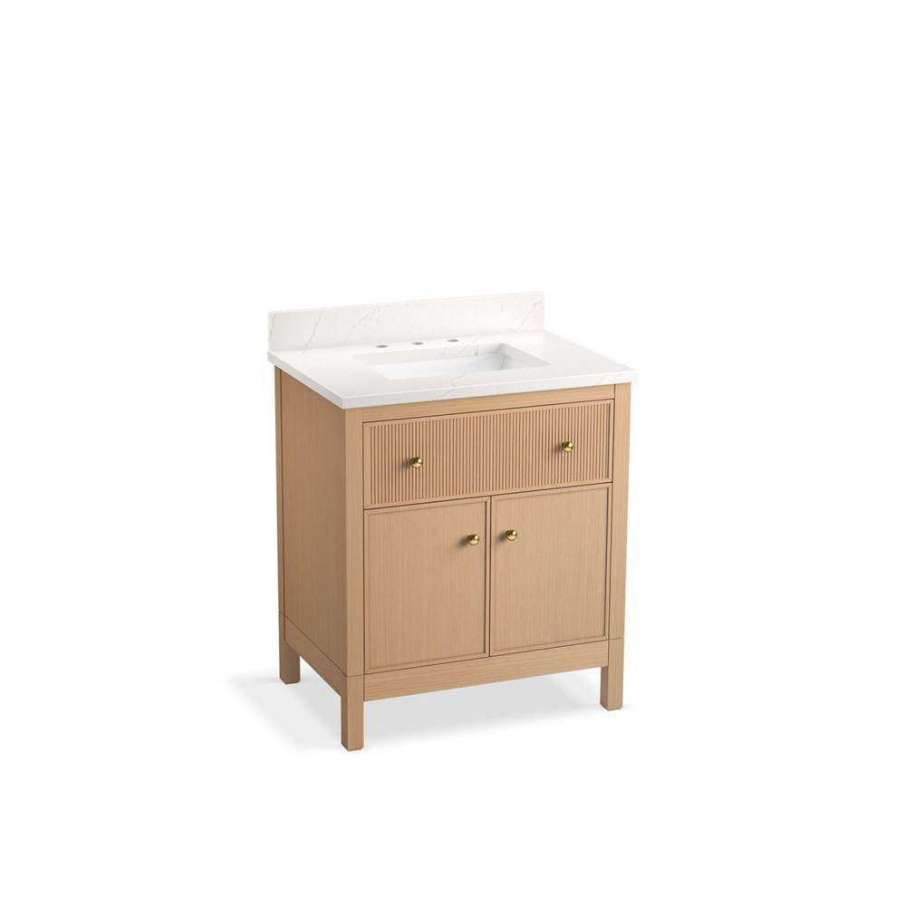 Malin by Studio McGee 30" bathroom vanity cabinet with sink and quartz top