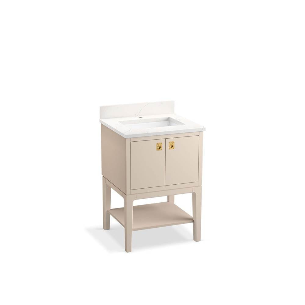 Seagrove by Studio McGee 24" bathroom vanity cabinet with sink and quartz top