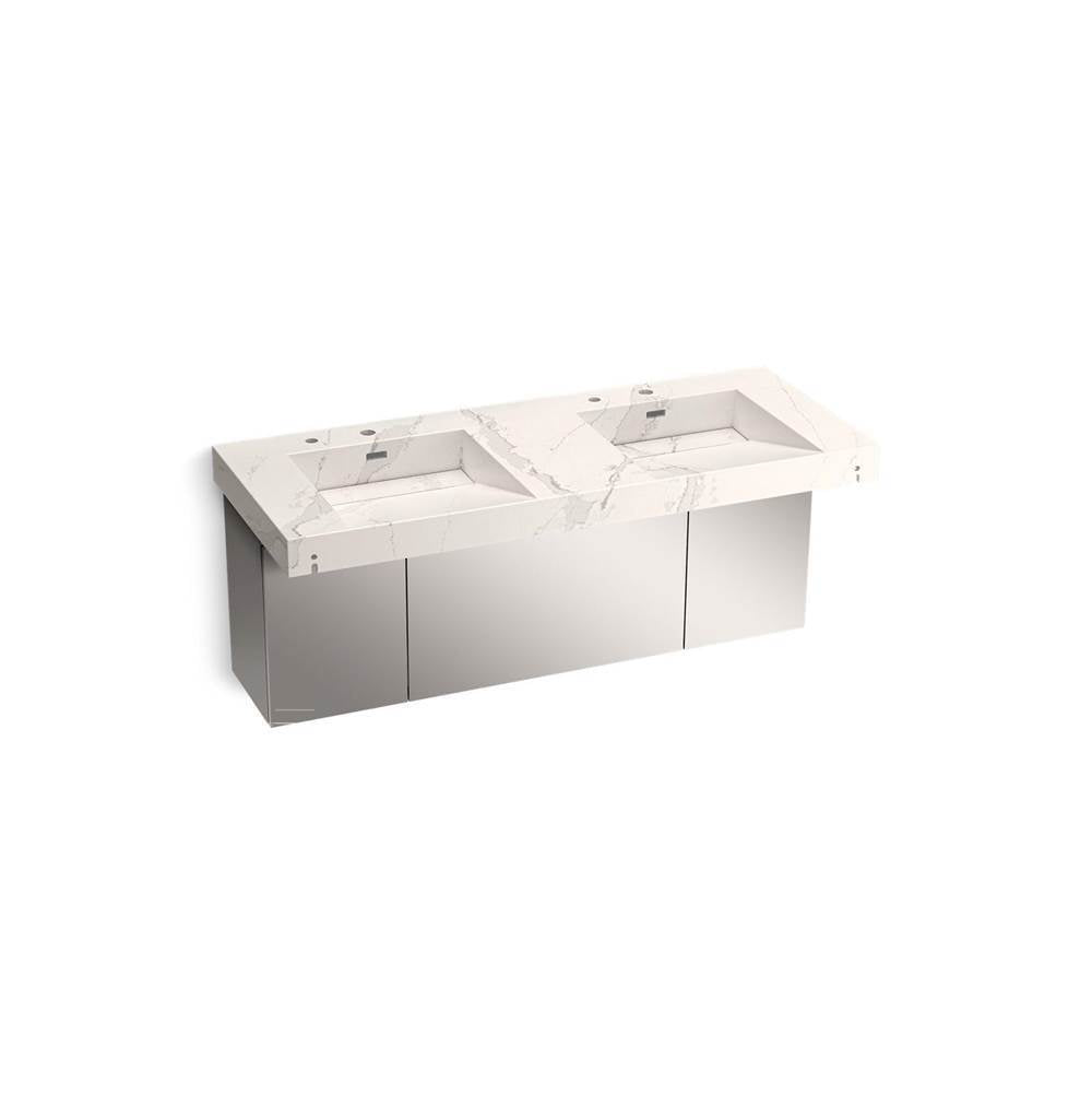 Constellation 60" wall-mount basin lavatory system