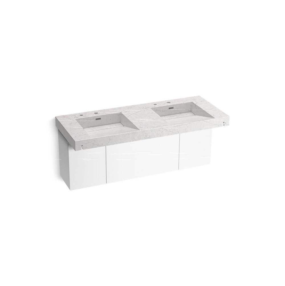 Constellation 60" wall-mount basin lavatory system
