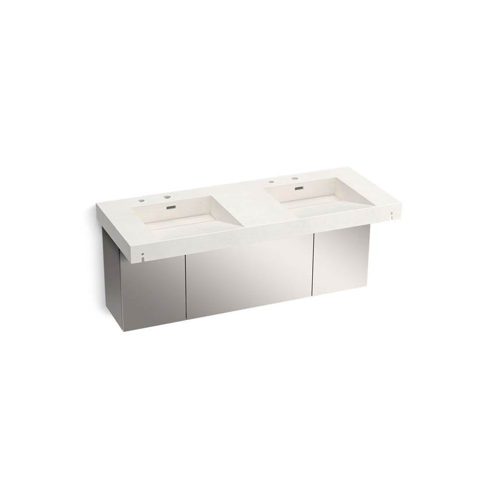 Constellation 60" wall-mount basin lavatory system