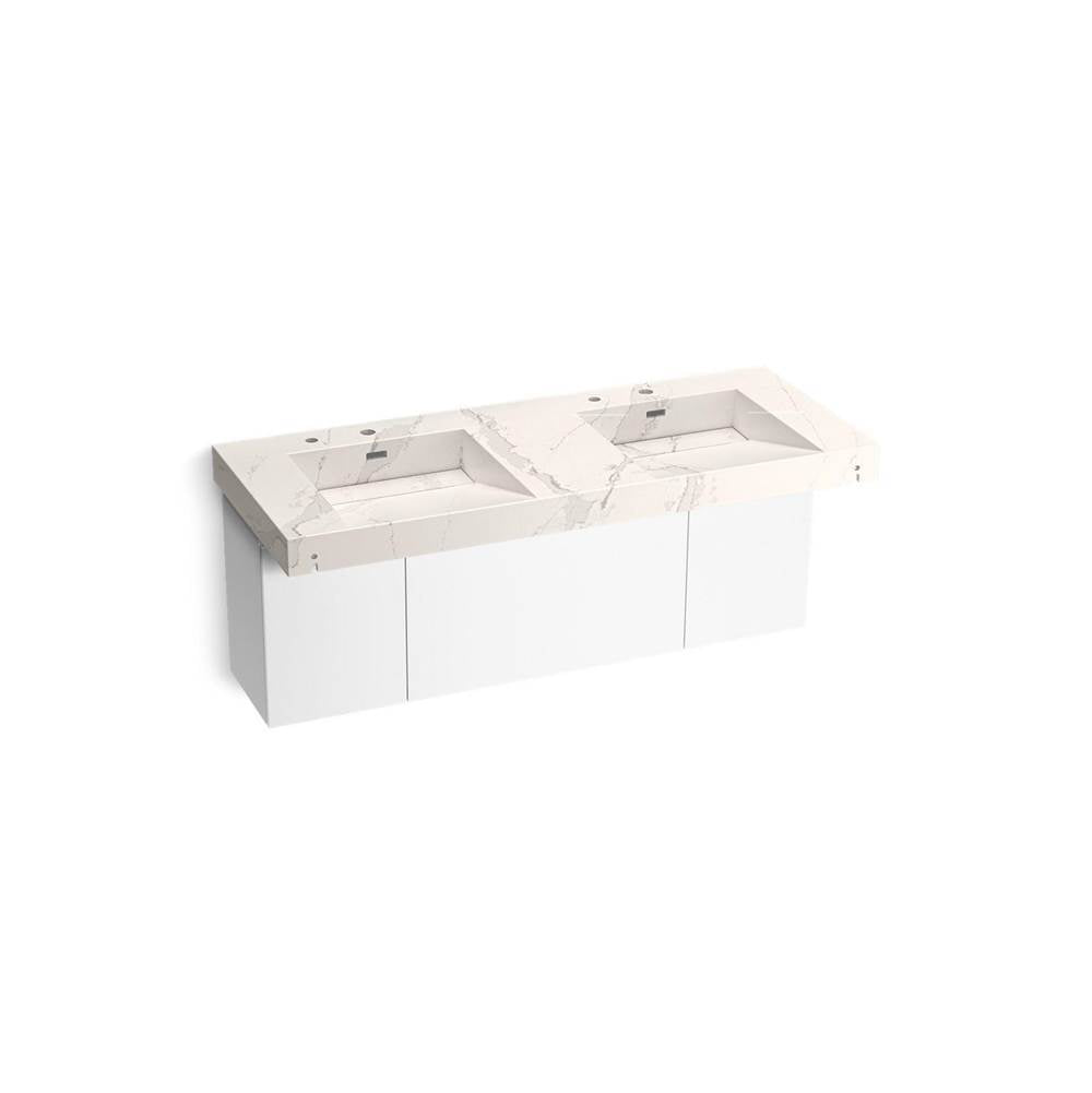 Constellation 60" wall-mount basin lavatory system