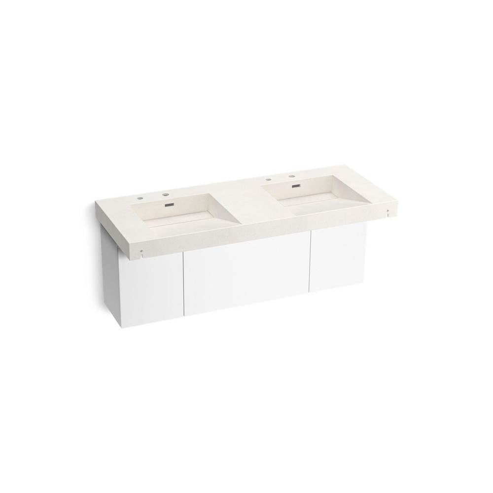 Constellation 60" wall-mount basin lavatory system