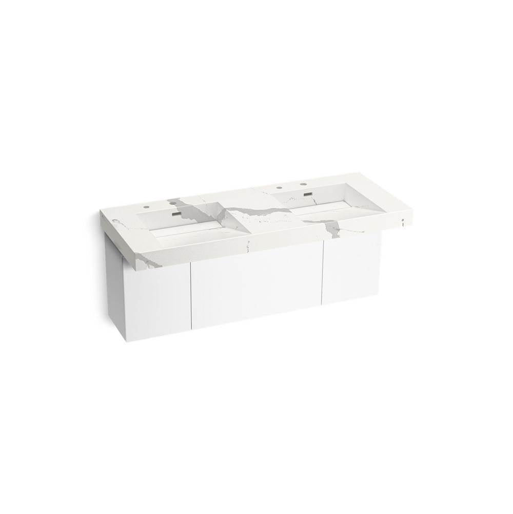 Constellation 60" wall-mount basin lavatory system