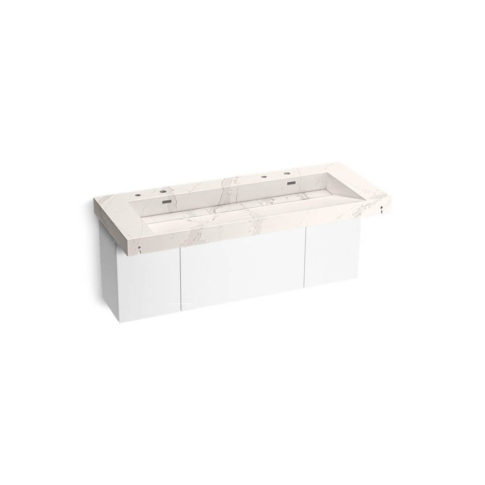 Constellation 60" wall-mount trough lavatory system