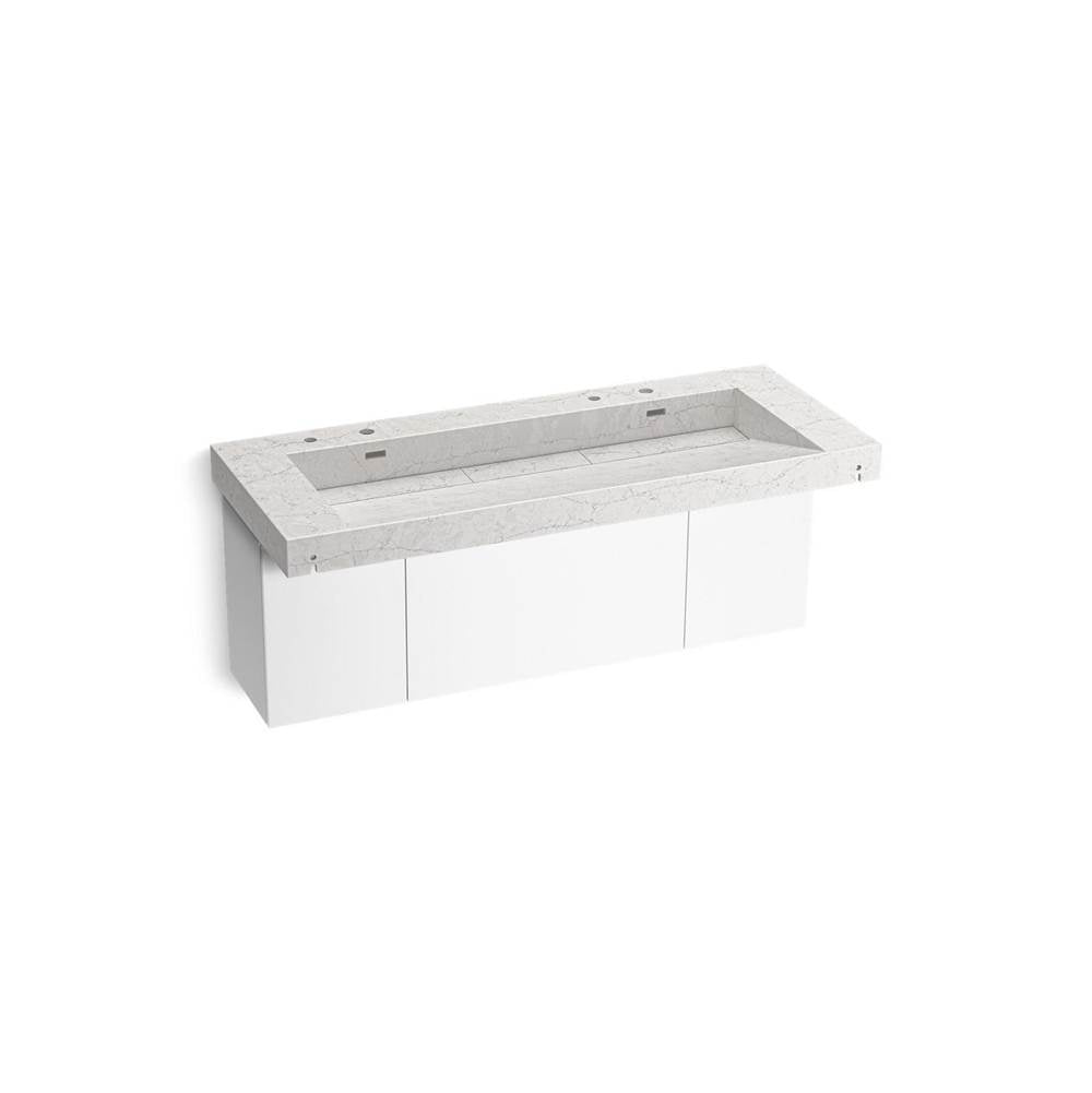 Constellation 60" wall-mount trough lavatory system