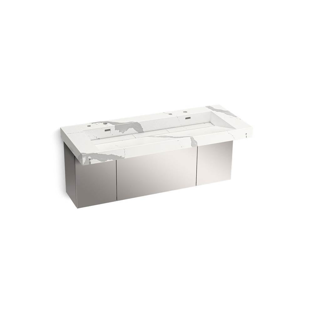 Constellation 60" wall-mount trough lavatory system