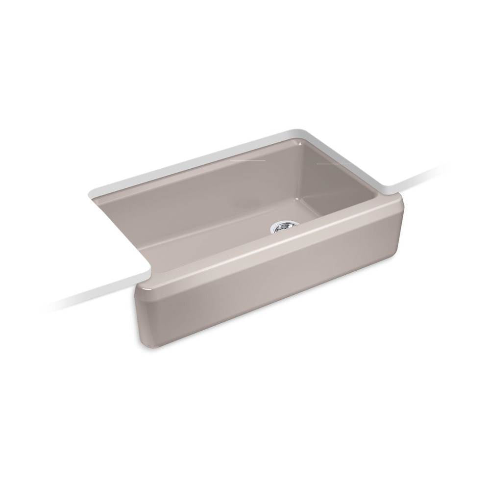 Riverby 35-3/4" undermount single-bowl farmhouse workstation kitchen sink
