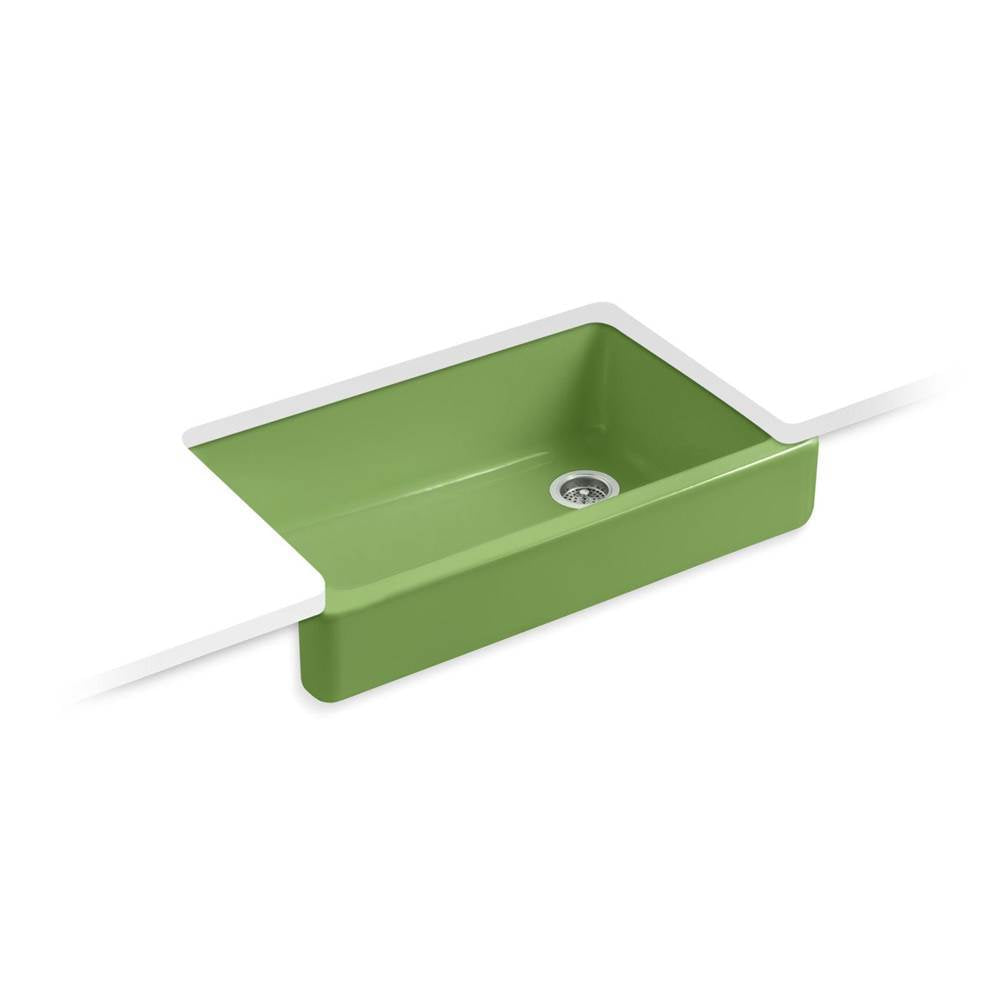 Whitehaven 35-1/2" undermount single-bowl farmhouse kitchen sink