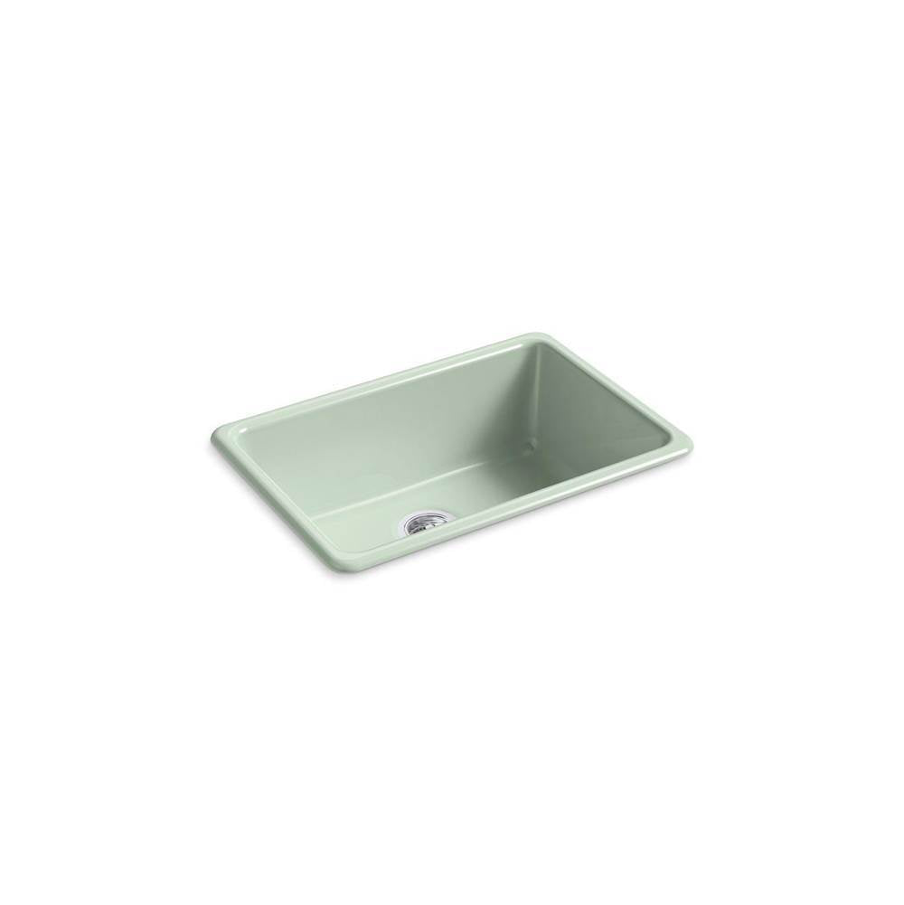 Iron/Tones 27" top-/undermount single-bowl kitchen sink