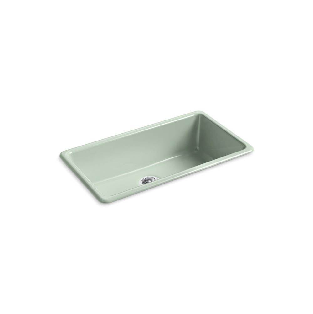 Iron/Tones 33" top-/undermount single-bowl kitchen sink