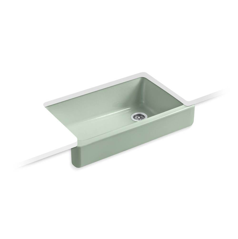 Whitehaven 35-1/2" undermount single-bowl farmhouse kitchen sink