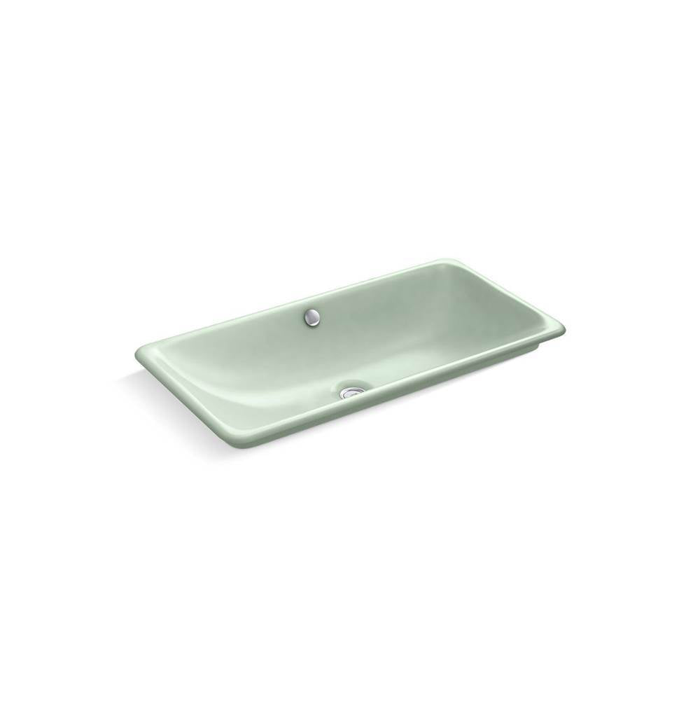 Iron Plains 30" rectangular drop-in / undermount / vessel bathroom sink
