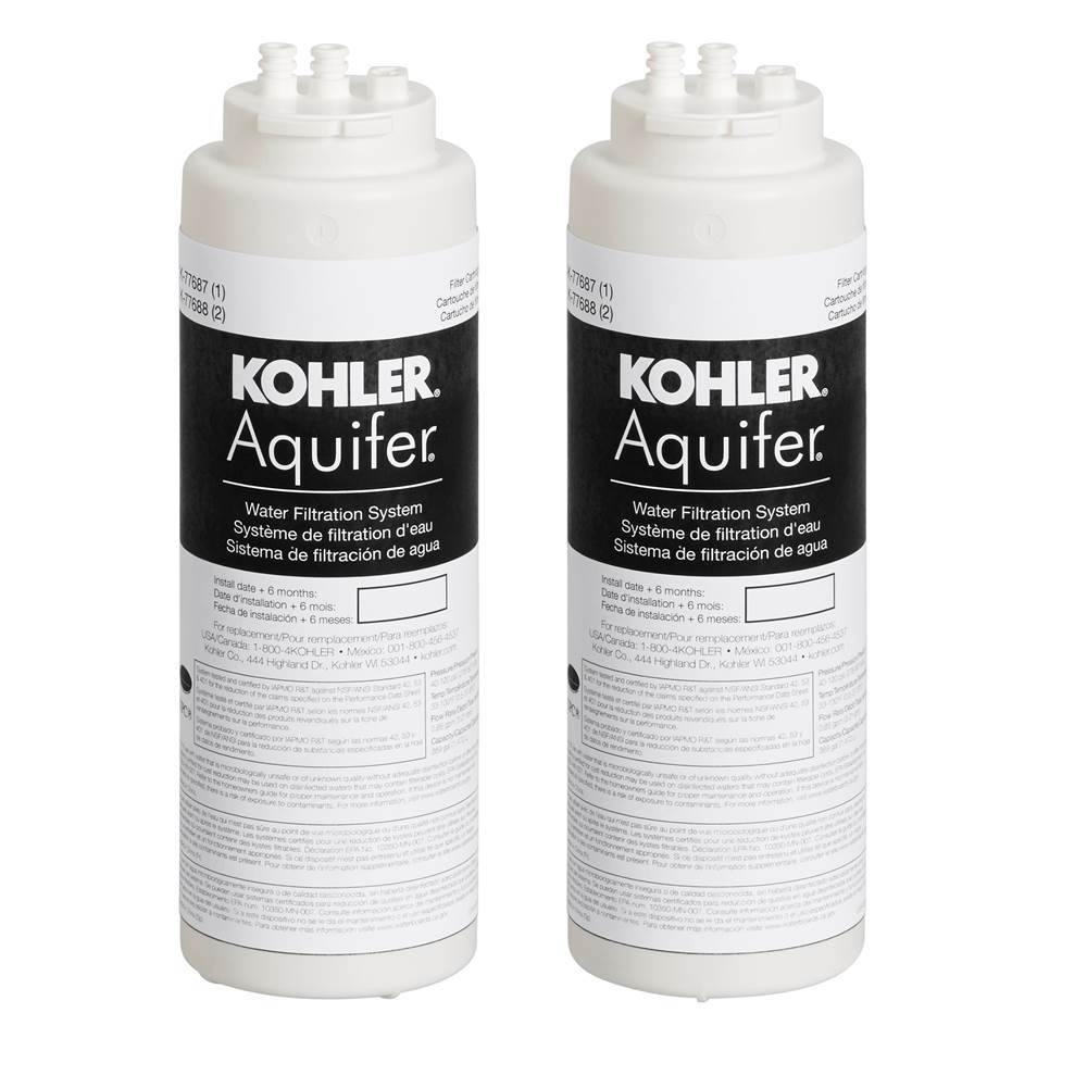 Aquifer Two-pack replacement filter cartridges