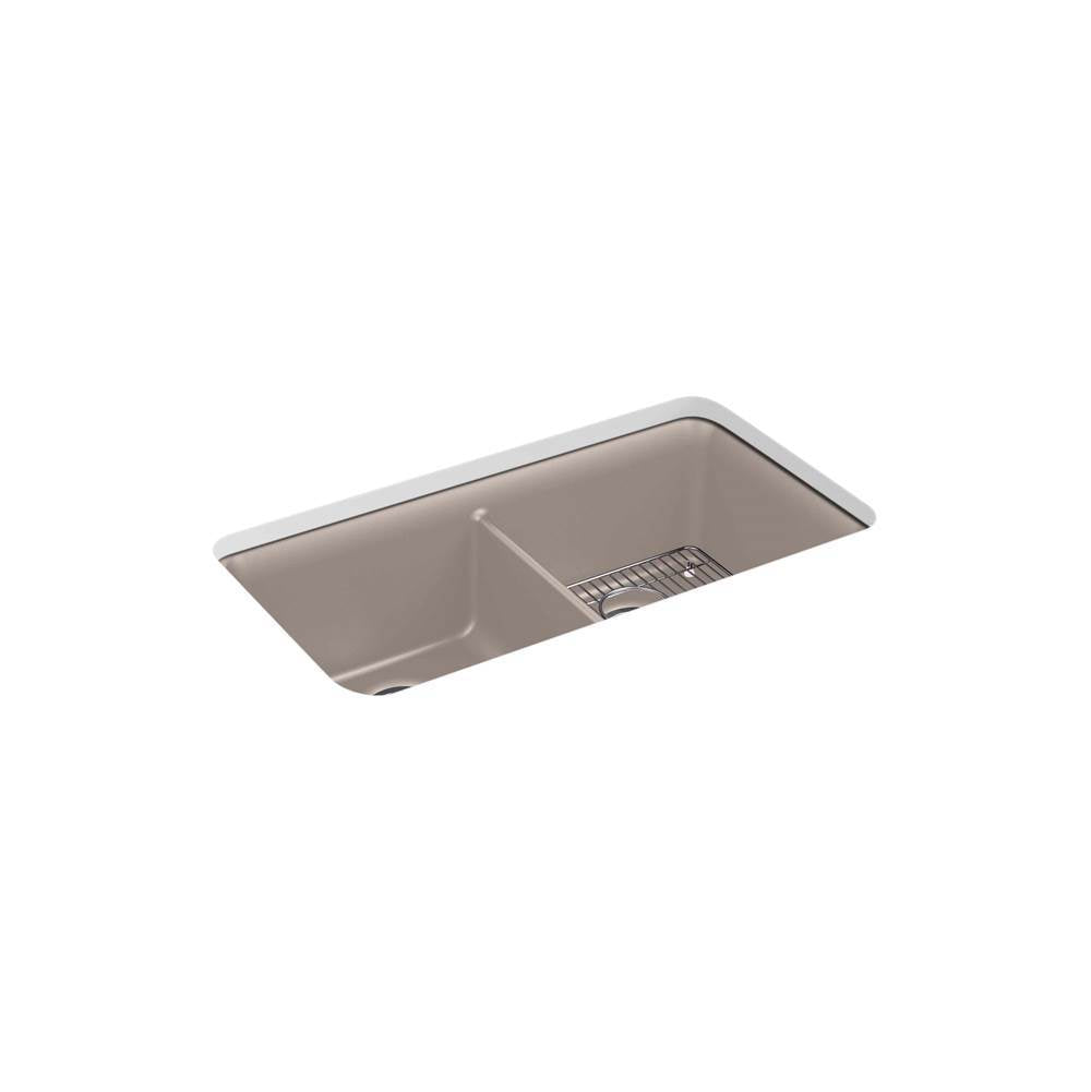 Cairn 33-1/2" undermount double-bowl kitchen sink