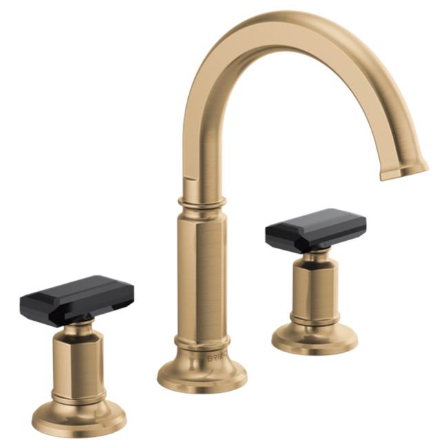 Invari Widespread Lavatory Faucet with Arc Spout - Less Handles 1.2 GPM