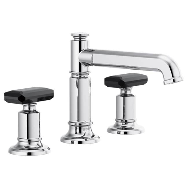 Invari Widespread Lavatory Faucet with Angled Spout - Less Handles 1.5 GPM