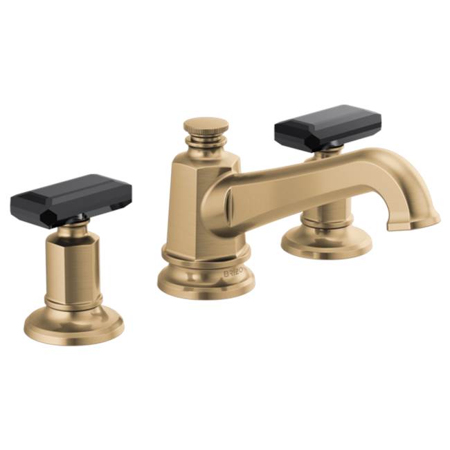 Invari Widespread Lavatory Faucet with Angled Spout - Less Handles 1.2 GPM