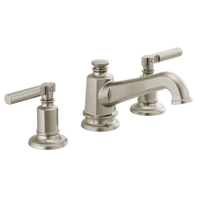Invari Widespread Lavatory Faucet with Angled Spout - Less Handles 1.2 GPM