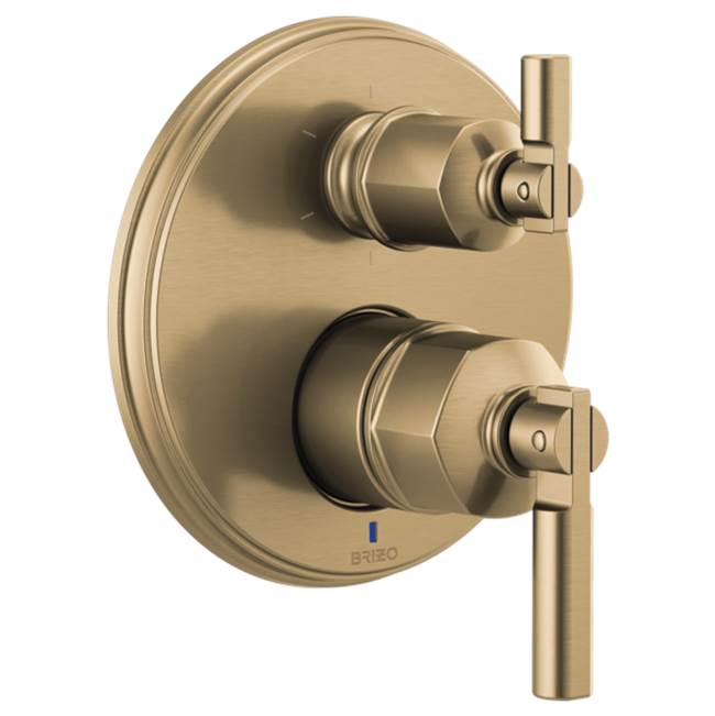 Invari Pressure Balance Valve With Integrated 6-Function Diverter Trim - Less Handles