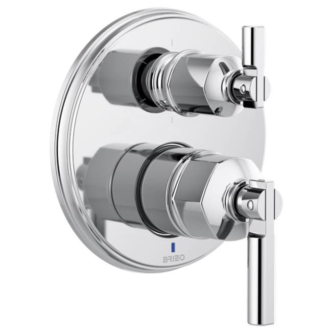 Invari Pressure Balance Valve With Integrated 6-Function Diverter Trim - Less Handles