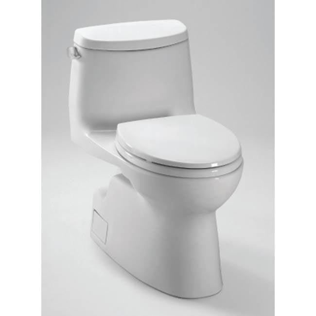 Toto Carlyle Ii One-Piece Elongated 1.28 Gpf Washlet + And Auto Flush Ready Toilet With Cefiontect , Cotton White