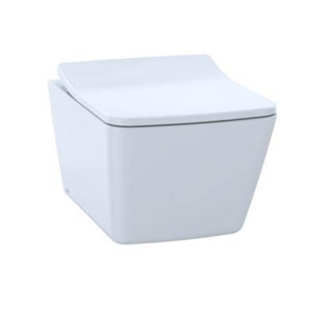 Sp Washlet + Wall-Hung Toilet Bowl 1.28 And 0.9 Gpf With Cefiontect, Cotton White - Ct449Cfgt60#01