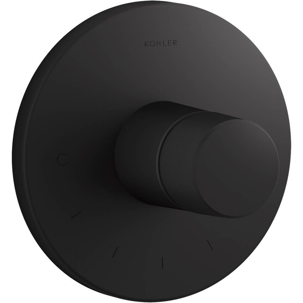 Components MasterShower temperature control valve trim with Oyl handle