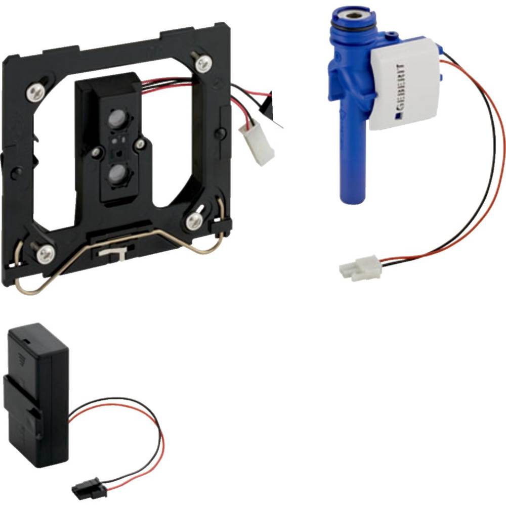 Urinal Flush Control With Electronic Flush Actuation, Battery Operation, Without Cover Plate 0.5 Lpf