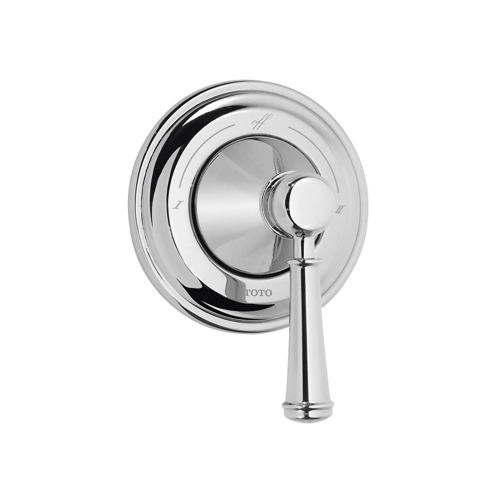 Toto Vivian™ Lever Handle Two-Way Diverter Trim With Off, Polished Chrome