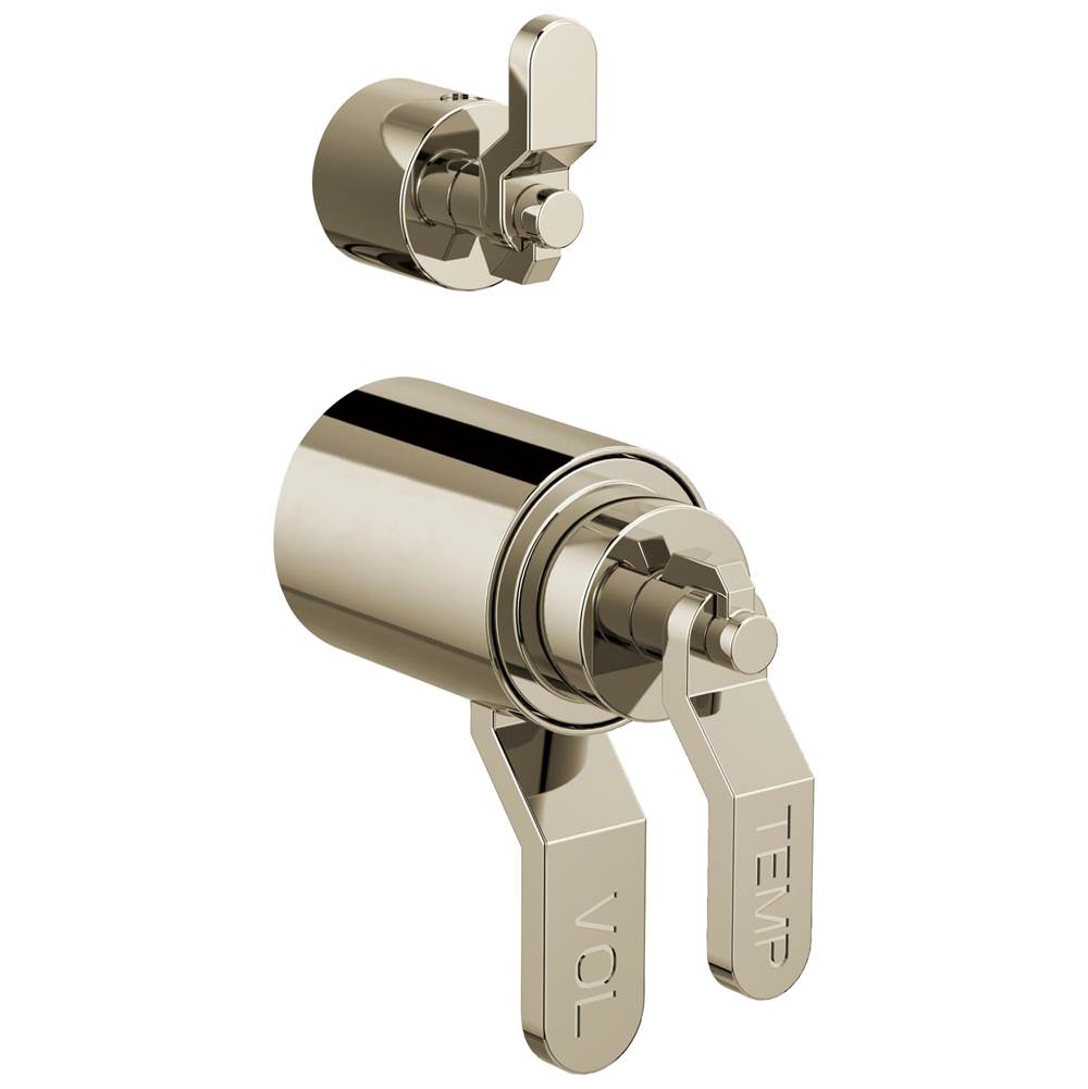 Litze TempAssure Thermostatic Valve With Integrated Diverter Industrial Lever Handle Kit