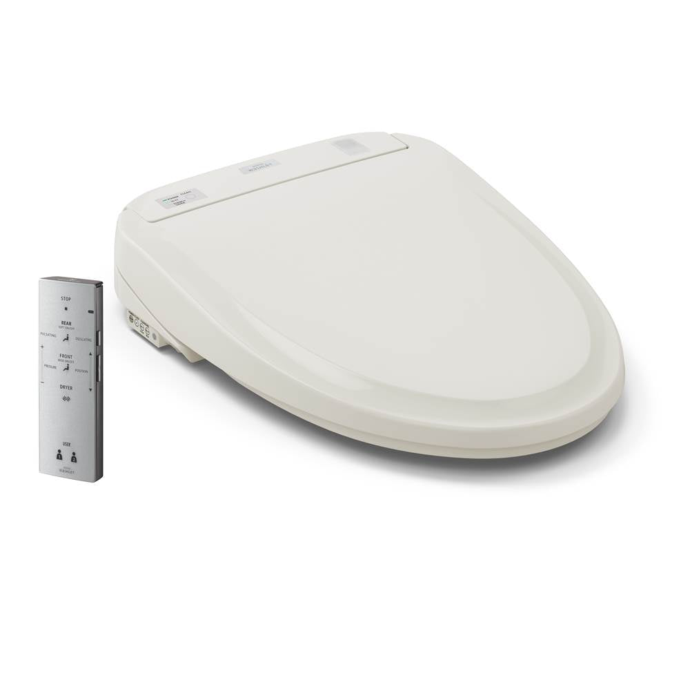Toto Washlet S300E Electronic Bidet Toilet Seat With Ewater+ Cleansing, Round, Sedona Beige