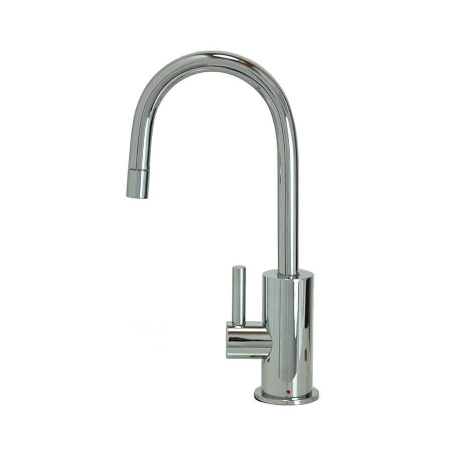 Hot Water Faucet with Contemporary Round Body and Handle