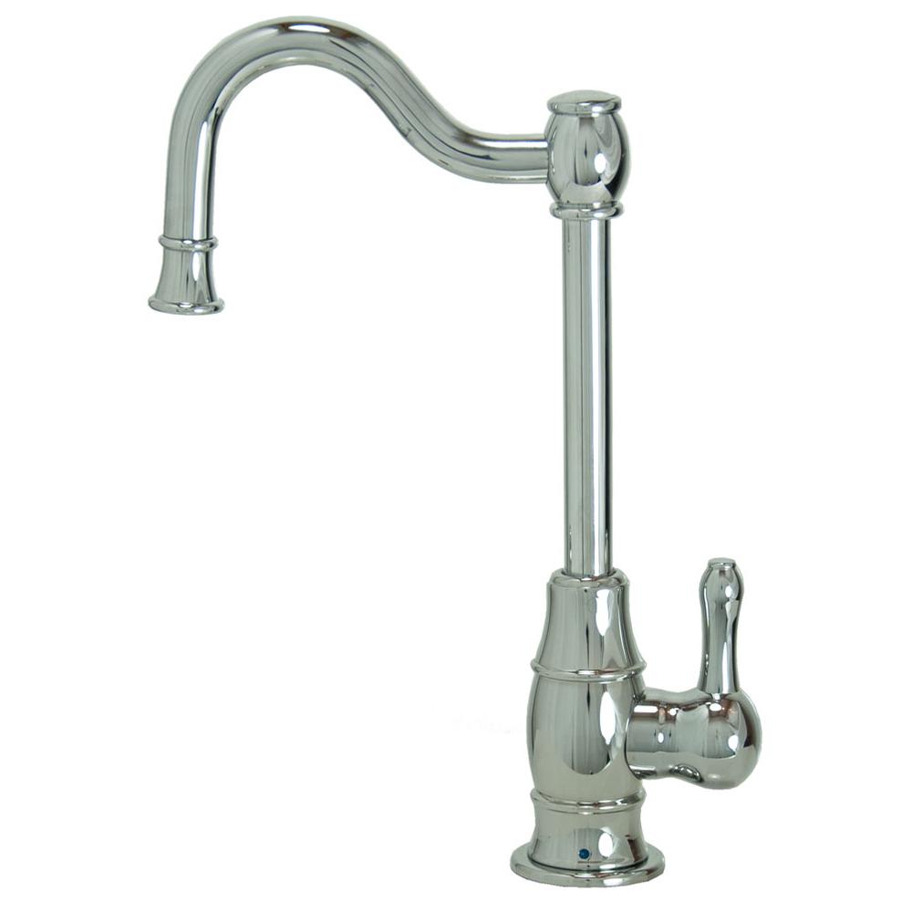 Point-of-Use Drinking Faucet with Traditional Double Curved Body and Curved Handle