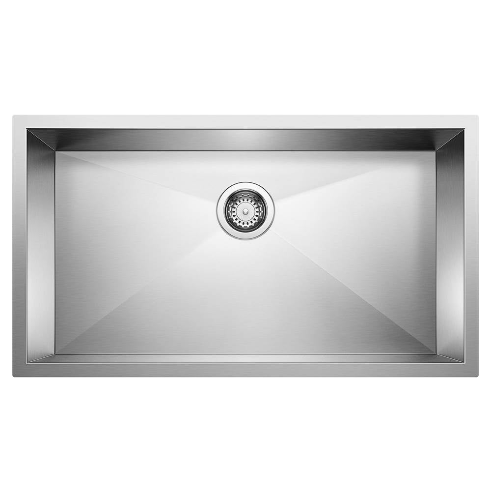 Precision R0 32" Super Single Bowl Undermount Stainless Steel Kitchen Sink