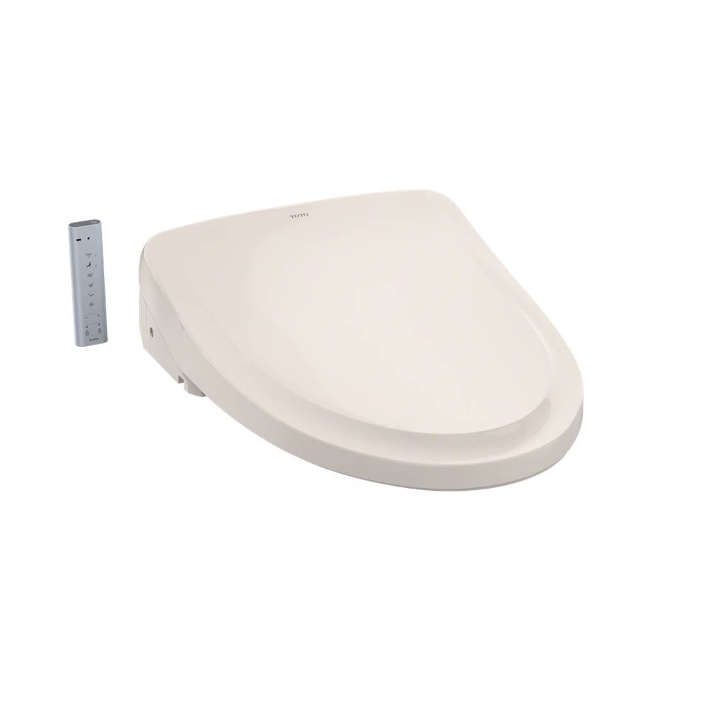 Toto Washlet S550E Electronic Bidet Toilet Seat With Ewater+ Bowl And Wand Cleaning And Auto Open And Close Classic Lid, Elongated, Sedona Beige