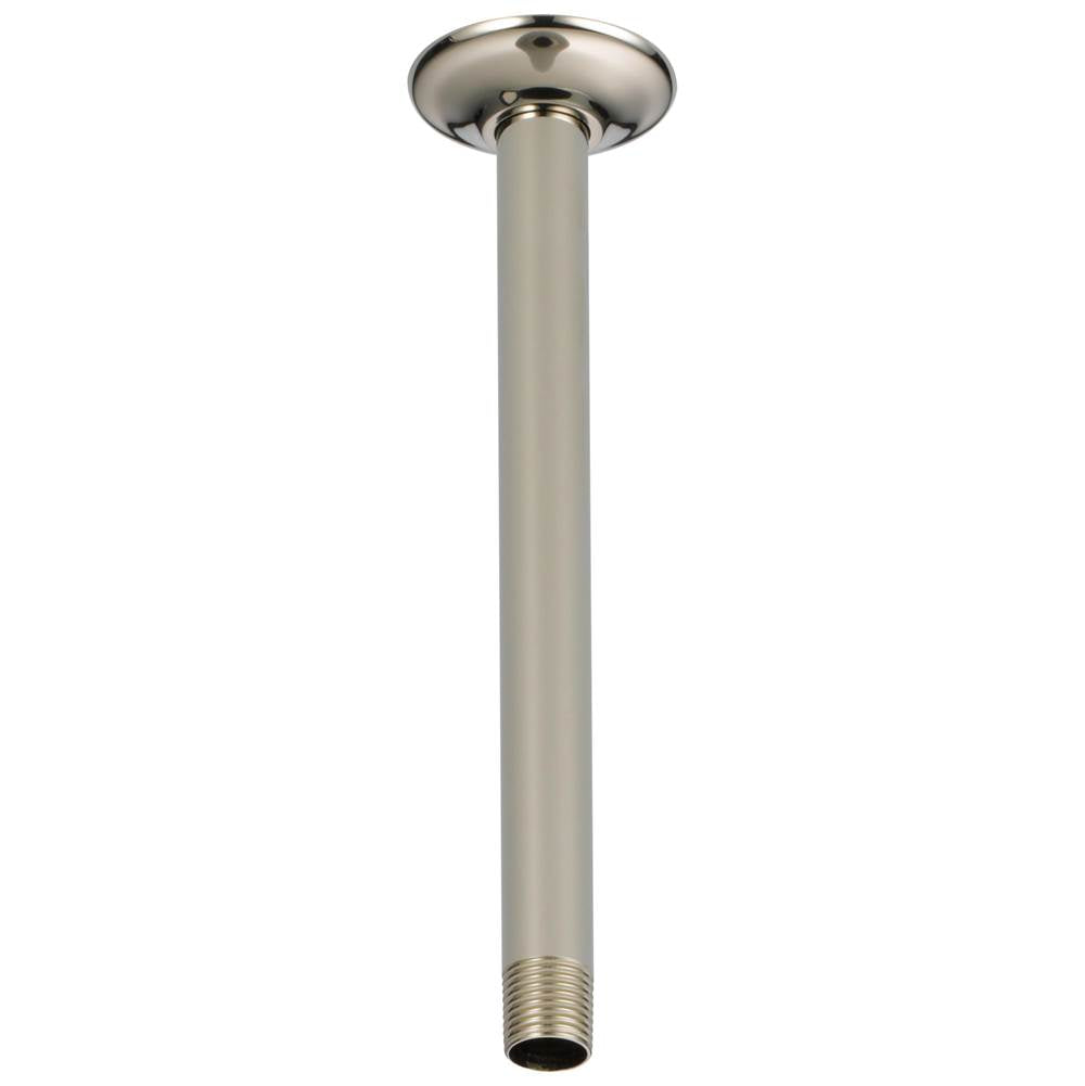 Universal Showering 10" Ceiling Mount Shower Arm And Round Flange