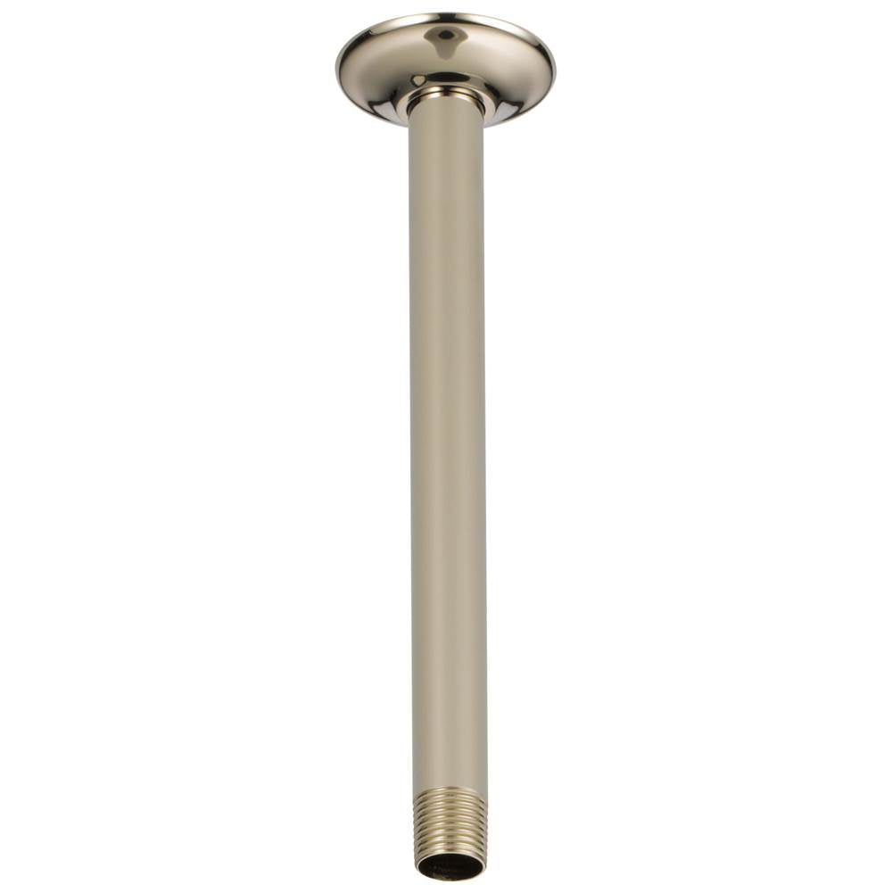 Universal Showering 10" Ceiling Mount Shower Arm And Round Flange