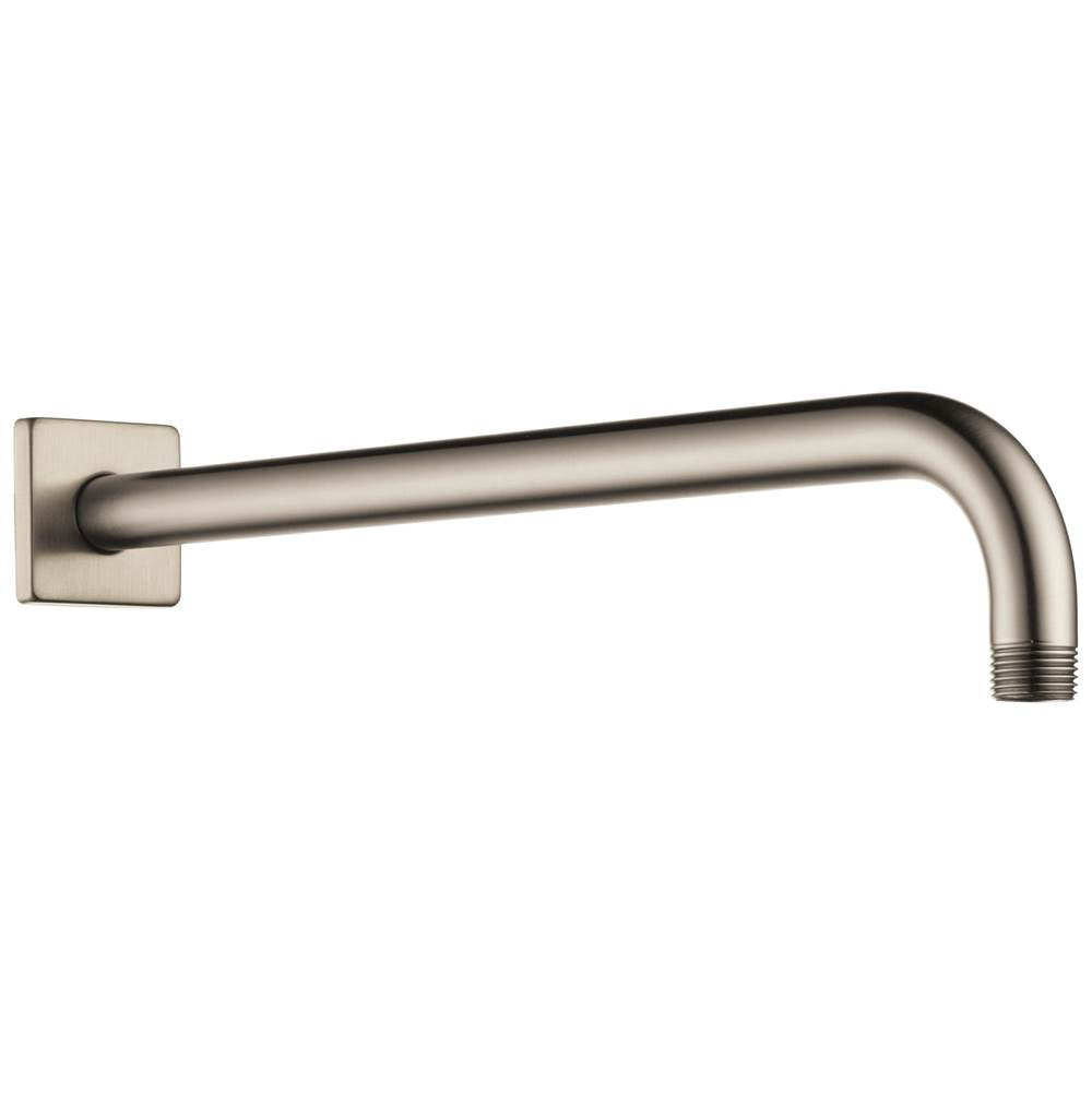 Universal Showering 16" Linear Square Wall Mount Shower Arm And Flange