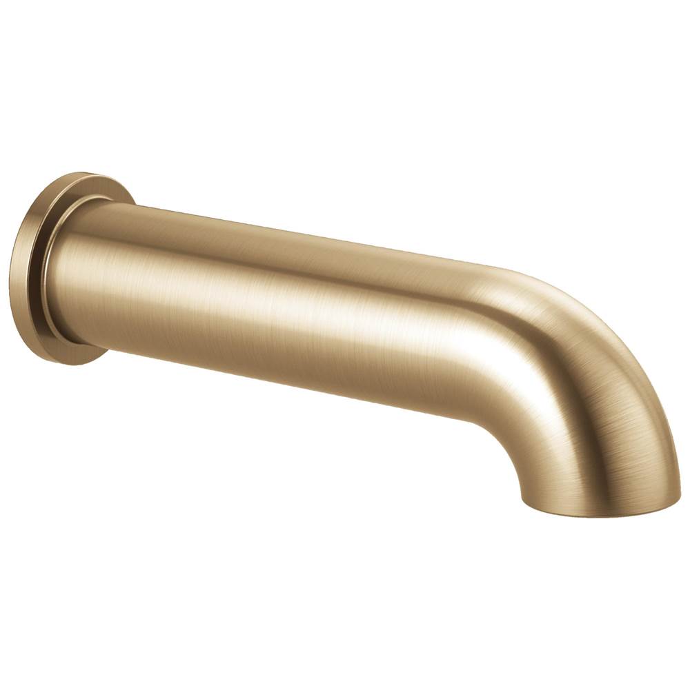 Universal Showering Linear Round Non-Diverter Tub Spout