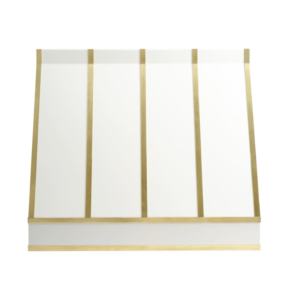 Thompson Traders BW-CUSTOM-HOOD Brass & White Bath Tub in White Lacquer & Polished Brass
(Smooth)