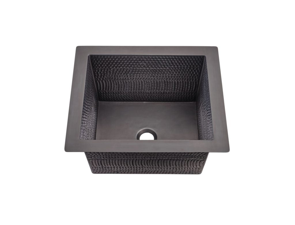 Thompson Traders KPU-1715MB-SNAKE Rivera Culebra Bar Sink in Matte Black
(Snake)