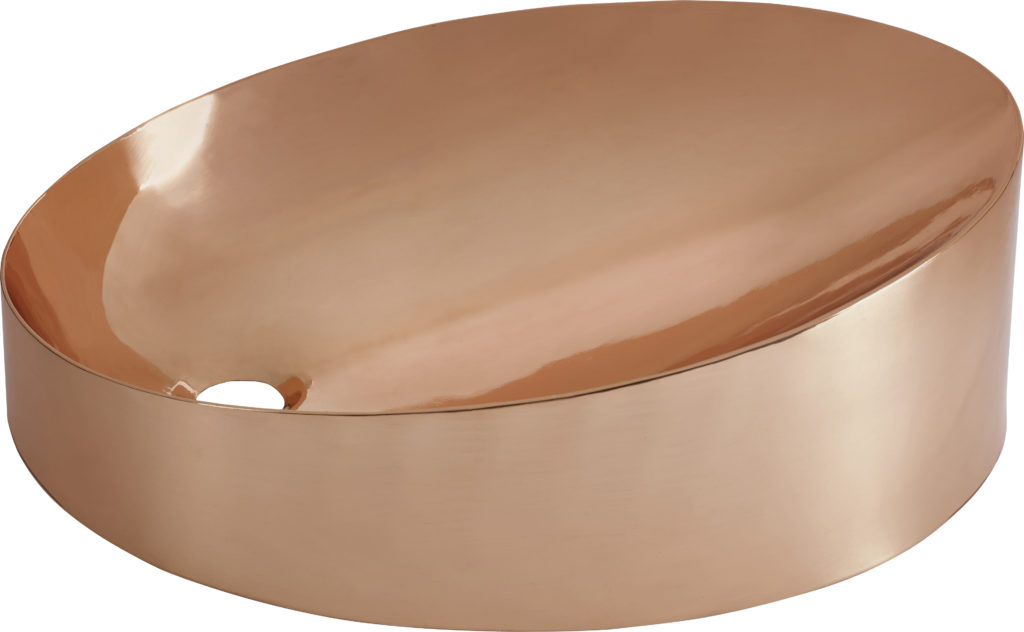 Thompson Traders 1915-V Silao Bathroom Sink in Polished Rose Gold
(Smooth)