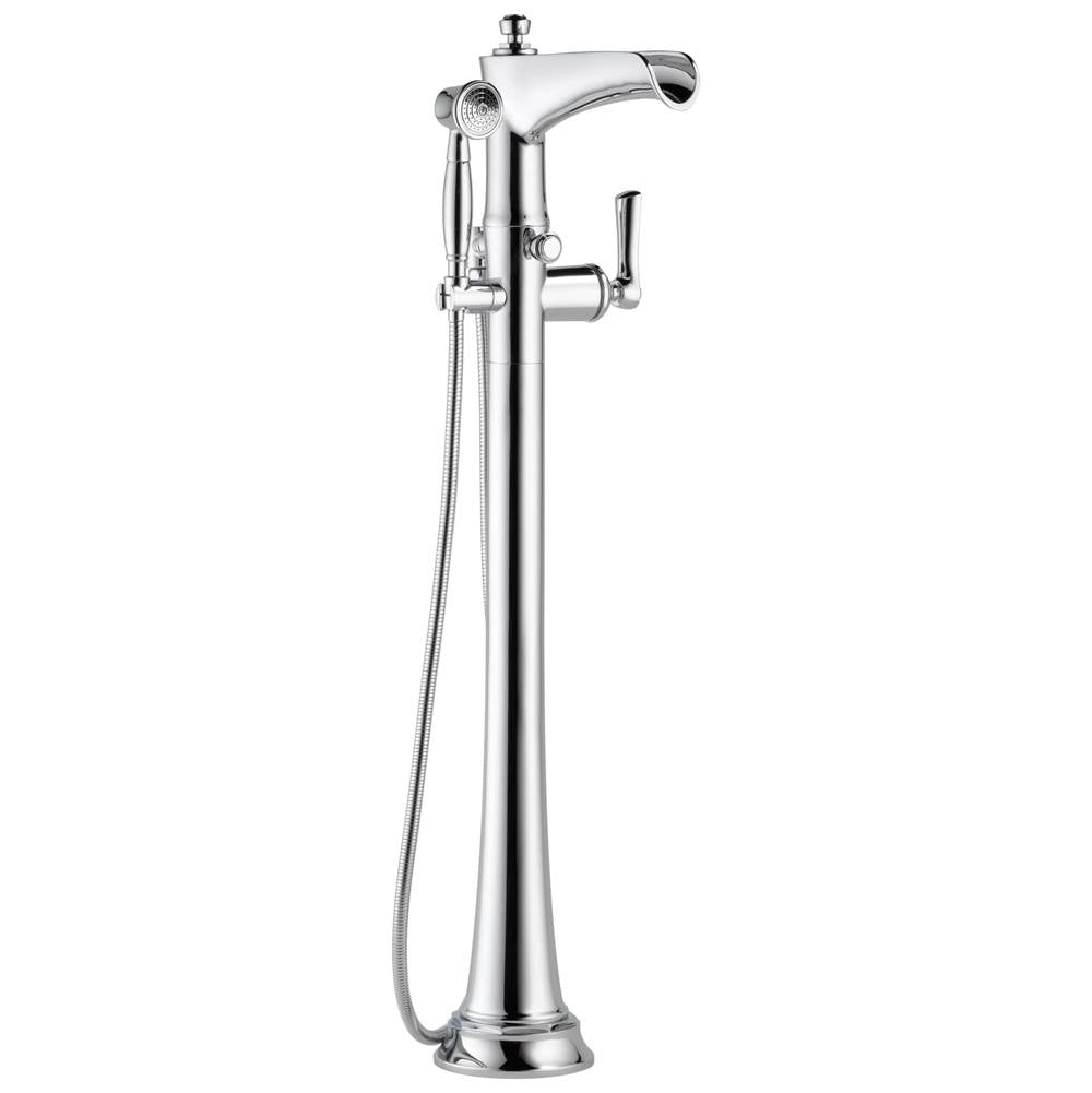 Rook Freestanding Floor Mount Tub Filler