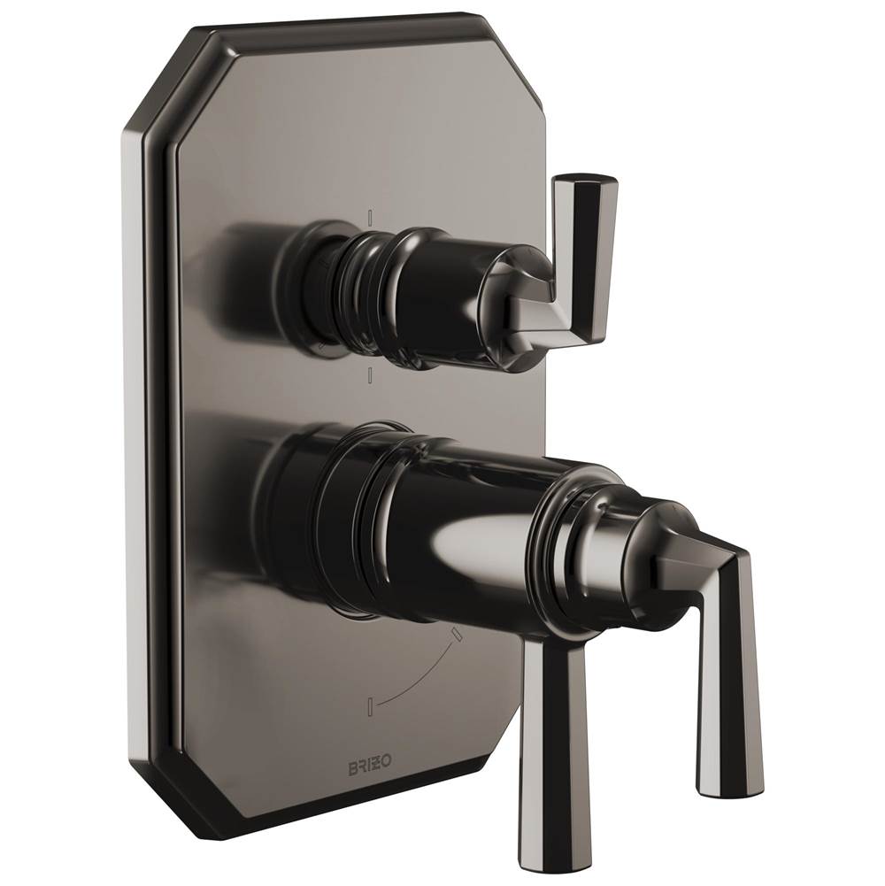 Beauclere TempAssure Thermostatic Valve with Integrated 6-Function Diverter Trim