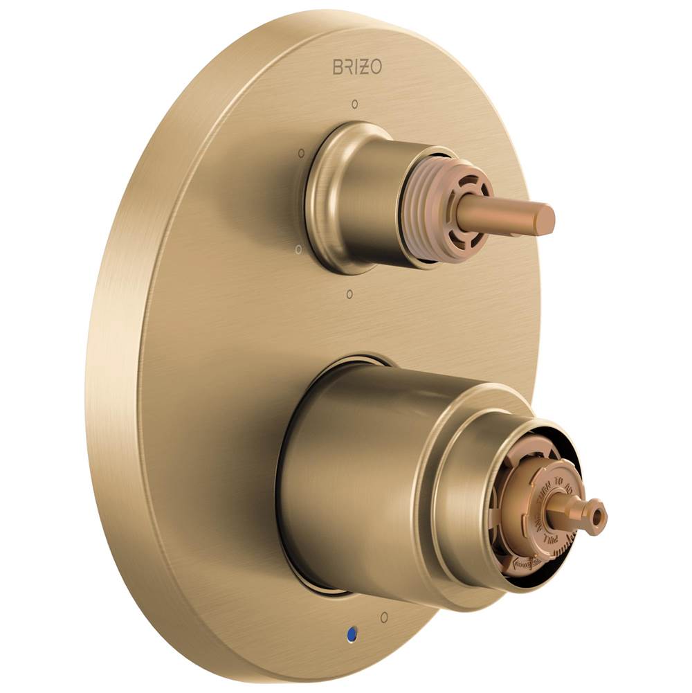 Odin Pressure Balance Valve with Integrated 6-Function Diverter Trim - Less Handles