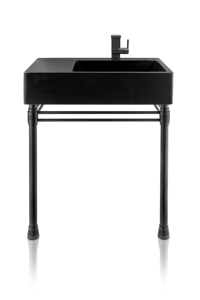 Thompson Traders PV-3420MB Escondido Vanities & Pedestals Sink in Matte Black
(Smooth)