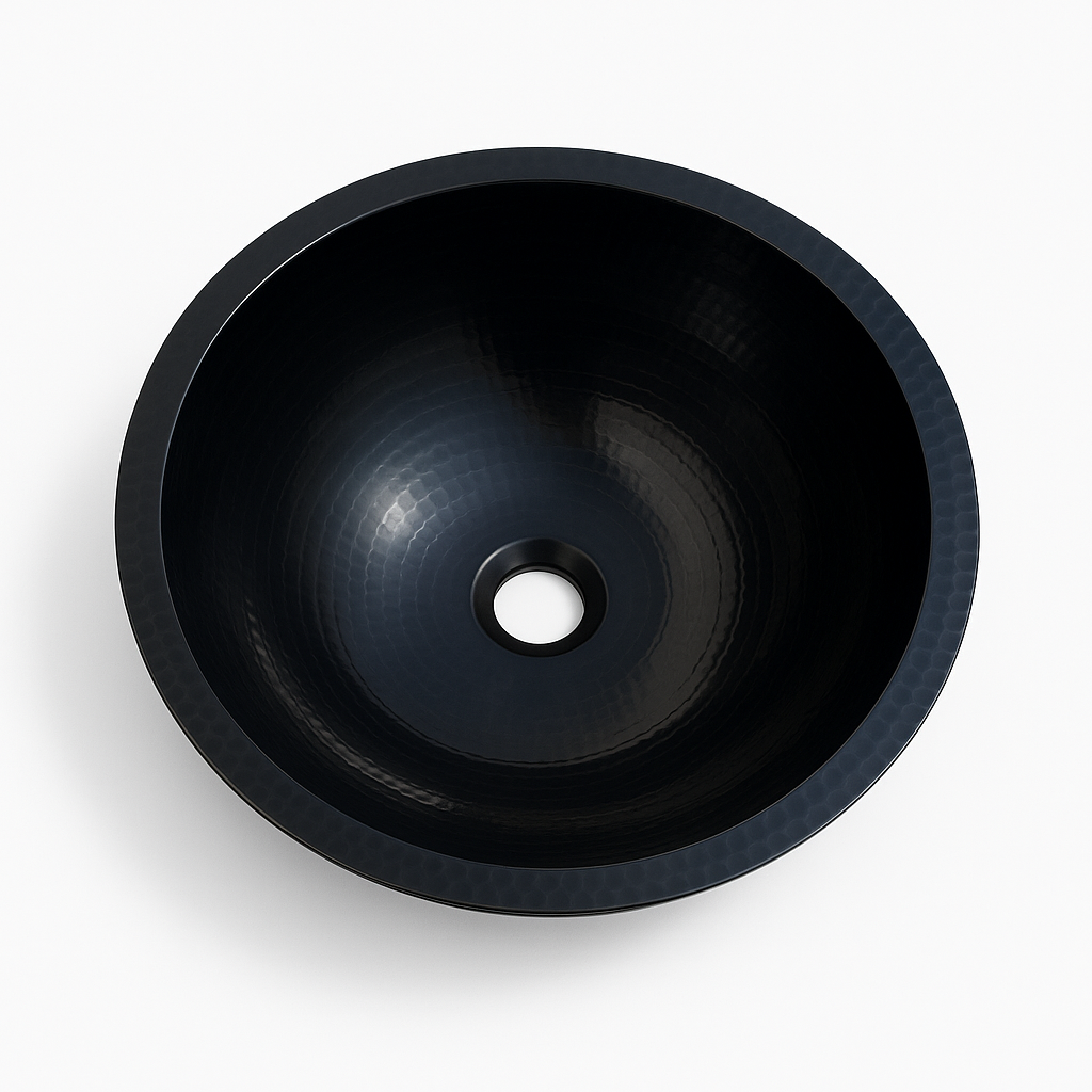 Thompson Traders BNRWR Tacambaro Bathroom Sink in Black Nickel
(Hammered)